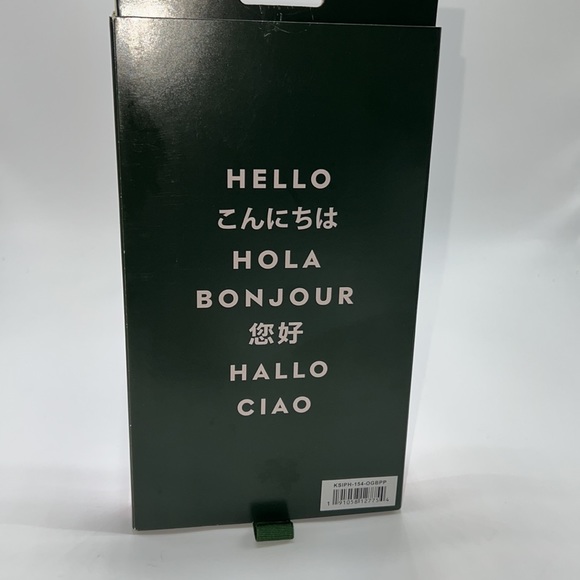 ✨2XHP✨NWT KATE SPADE IPHONE 12 PRO MAX HARDSHELL CASE IN PINK/PUR GLITTER - Picture 3 of 6